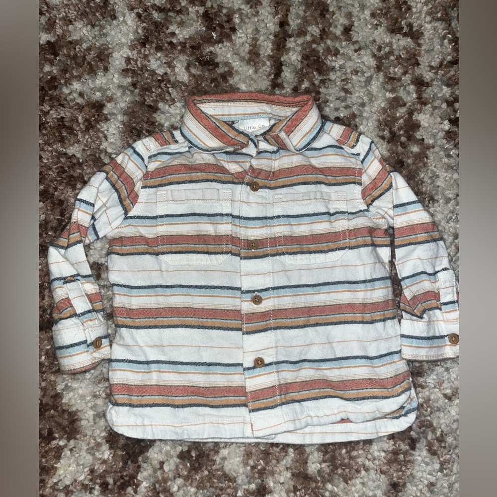Little Co. By Lauren Conrad Baby Button Down Flannel 🌵12M